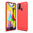 Custodia Silicone Cover Morbida Line WL1 per Samsung Galaxy M31 Prime Edition