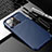 Custodia Silicone Cover Morbida Spigato per Apple iPhone 14 Pro Blu