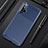 Custodia Silicone Cover Morbida Spigato per Huawei Honor 20S Blu