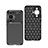 Custodia Silicone Cover Morbida Spigato per Huawei Nova 11 Nero