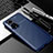 Custodia Silicone Cover Morbida Spigato per Huawei Nova 9 Blu