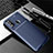Custodia Silicone Cover Morbida Spigato per Huawei Nova Lite 3 Plus Blu
