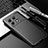 Custodia Silicone Cover Morbida Spigato per OnePlus 10 Pro 5G Nero