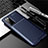 Custodia Silicone Cover Morbida Spigato per Samsung Galaxy S20 FE 5G Blu