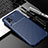 Custodia Silicone Cover Morbida Spigato per Vivo Y73 (2021) Blu