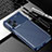 Custodia Silicone Cover Morbida Spigato per Xiaomi Redmi Note 12 Explorer Blu