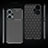 Custodia Silicone Cover Morbida Spigato per Xiaomi Redmi Note 12 Turbo 5G Nero