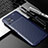 Custodia Silicone Cover Morbida Spigato S01 per Vivo Y52s 5G Blu