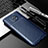 Custodia Silicone Cover Morbida Spigato S01 per Xiaomi Redmi Note 9T 5G Blu