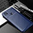 Custodia Silicone Cover Morbida Spigato S02 per Xiaomi POCO C31 Blu