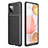 Custodia Silicone Cover Morbida Spigato WL1 per Samsung Galaxy F12 Nero
