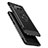 Custodia Silicone e Plastica Opaca con Anello Supporto per Samsung Galaxy Note 8 Nero