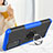 Custodia Silicone e Plastica Opaca Cover con Magnetico Anello Supporto JX1 per Samsung Galaxy A72 5G