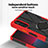 Custodia Silicone e Plastica Opaca Cover con Magnetico Anello Supporto JX1 per Sony Xperia 10 V