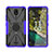 Custodia Silicone e Plastica Opaca Cover con Magnetico Anello Supporto JX2 per Nokia C100