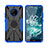 Custodia Silicone e Plastica Opaca Cover con Magnetico Anello Supporto JX2 per Nokia C200