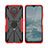 Custodia Silicone e Plastica Opaca Cover con Magnetico Anello Supporto JX2 per Nokia G10