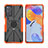 Custodia Silicone e Plastica Opaca Cover con Magnetico Anello Supporto JX2 per Xiaomi Redmi Note 11 Pro 5G