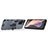 Custodia Silicone e Plastica Opaca Cover con Magnetico Anello Supporto KC1 per Xiaomi Mi 11i 5G (2022)