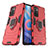 Custodia Silicone e Plastica Opaca Cover con Magnetico Anello Supporto KC1 per Xiaomi Poco M4 Pro 5G