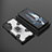 Custodia Silicone e Plastica Opaca Cover con Magnetico Anello Supporto KC3 per Xiaomi Poco F4 GT 5G
