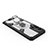 Custodia Silicone e Plastica Opaca Cover con Magnetico Anello Supporto KC3 per Xiaomi Poco M4 Pro 5G