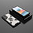 Custodia Silicone e Plastica Opaca Cover con Magnetico Anello Supporto KC4 per Xiaomi Redmi Note 10 Pro Max