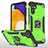 Custodia Silicone e Plastica Opaca Cover con Magnetico Anello Supporto MQ1 per Samsung Galaxy A13 5G