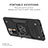 Custodia Silicone e Plastica Opaca Cover con Magnetico Anello Supporto MQ1 per Xiaomi Redmi Note 10 Pro Max