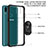 Custodia Silicone e Plastica Opaca Cover con Magnetico Anello Supporto MQ2 per Samsung Galaxy A10s