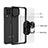 Custodia Silicone e Plastica Opaca Cover con Magnetico Anello Supporto MQ2 per Samsung Galaxy A22 4G