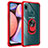 Custodia Silicone e Plastica Opaca Cover con Magnetico Anello Supporto MQ2 per Samsung Galaxy M01s