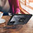 Custodia Silicone e Plastica Opaca Cover con Magnetico Anello Supporto MQ2 per Samsung Galaxy M51