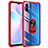 Custodia Silicone e Plastica Opaca Cover con Magnetico Anello Supporto MQ2 per Xiaomi Redmi 9A