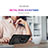 Custodia Silicone e Plastica Opaca Cover con Magnetico Anello Supporto MQ3 per Samsung Galaxy A13 5G