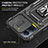 Custodia Silicone e Plastica Opaca Cover con Magnetico Anello Supporto MQ6 per Motorola Moto G53 5G