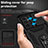 Custodia Silicone e Plastica Opaca Cover con Magnetico Anello Supporto MQ6 per Samsung Galaxy A13 5G