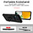 Custodia Silicone e Plastica Opaca Cover con Magnetico Anello Supporto MQ6 per Samsung Galaxy M02