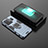 Custodia Silicone e Plastica Opaca Cover con Magnetico Anello Supporto per Realme GT Neo6 5G