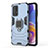 Custodia Silicone e Plastica Opaca Cover con Magnetico Anello Supporto per Samsung Galaxy A23 5G