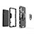 Custodia Silicone e Plastica Opaca Cover con Magnetico Anello Supporto per Samsung Galaxy A70E