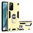 Custodia Silicone e Plastica Opaca Cover con Magnetico Anello Supporto per Samsung Galaxy Note 20 5G