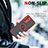 Custodia Silicone e Plastica Opaca Cover con Magnetico Anello Supporto QW2 per Samsung Galaxy A23 4G