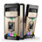 Custodia Silicone e Plastica Opaca Cover con Magnetico Anello Supporto QW3 per Google Pixel 6 Pro 5G Oro