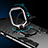Custodia Silicone e Plastica Opaca Cover con Magnetico Anello Supporto R02 per Xiaomi Mi 13 Pro 5G