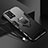Custodia Silicone e Plastica Opaca Cover con Magnetico Anello Supporto R03 per Xiaomi Poco X4 GT 5G