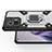 Custodia Silicone e Plastica Opaca Cover con Magnetico Anello Supporto R10 per Xiaomi Mi 11 Lite 5G NE