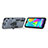 Custodia Silicone e Plastica Opaca Cover con Magnetico Anello Supporto S01 per Samsung Galaxy M01