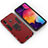 Custodia Silicone e Plastica Opaca Cover con Magnetico Anello Supporto S01 per Samsung Galaxy M10S