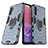 Custodia Silicone e Plastica Opaca Cover con Magnetico Anello Supporto S02 per Samsung Galaxy A13 5G